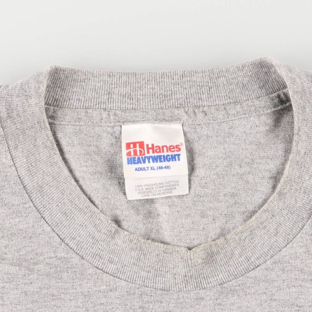 Vintage 90'S Hanes Coors Light advertising T-shirt, Made in Canada, Men's XL cotton gray type Vintage Second Hand