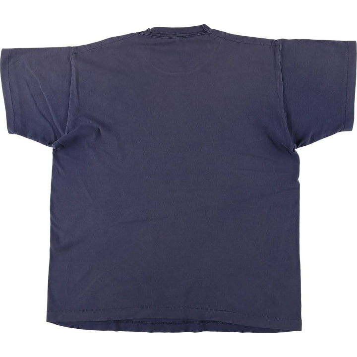 90s-00'S Fruit of the Loom Purdue Boilermakers Advertising T-Shirt, Made in USA, Men's XL, Vintage cotton blue type Vintage Second Hand