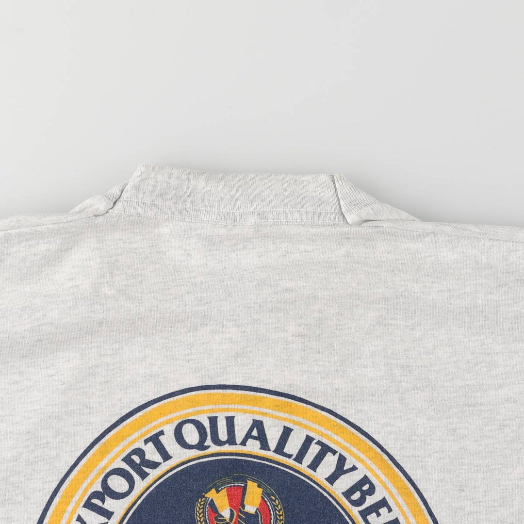Vintage 90s-00'S Fruit of the Loom Kalik Advertising T-Shirt, Made in USA, Men's XL cotton white type Vintage Second Hand