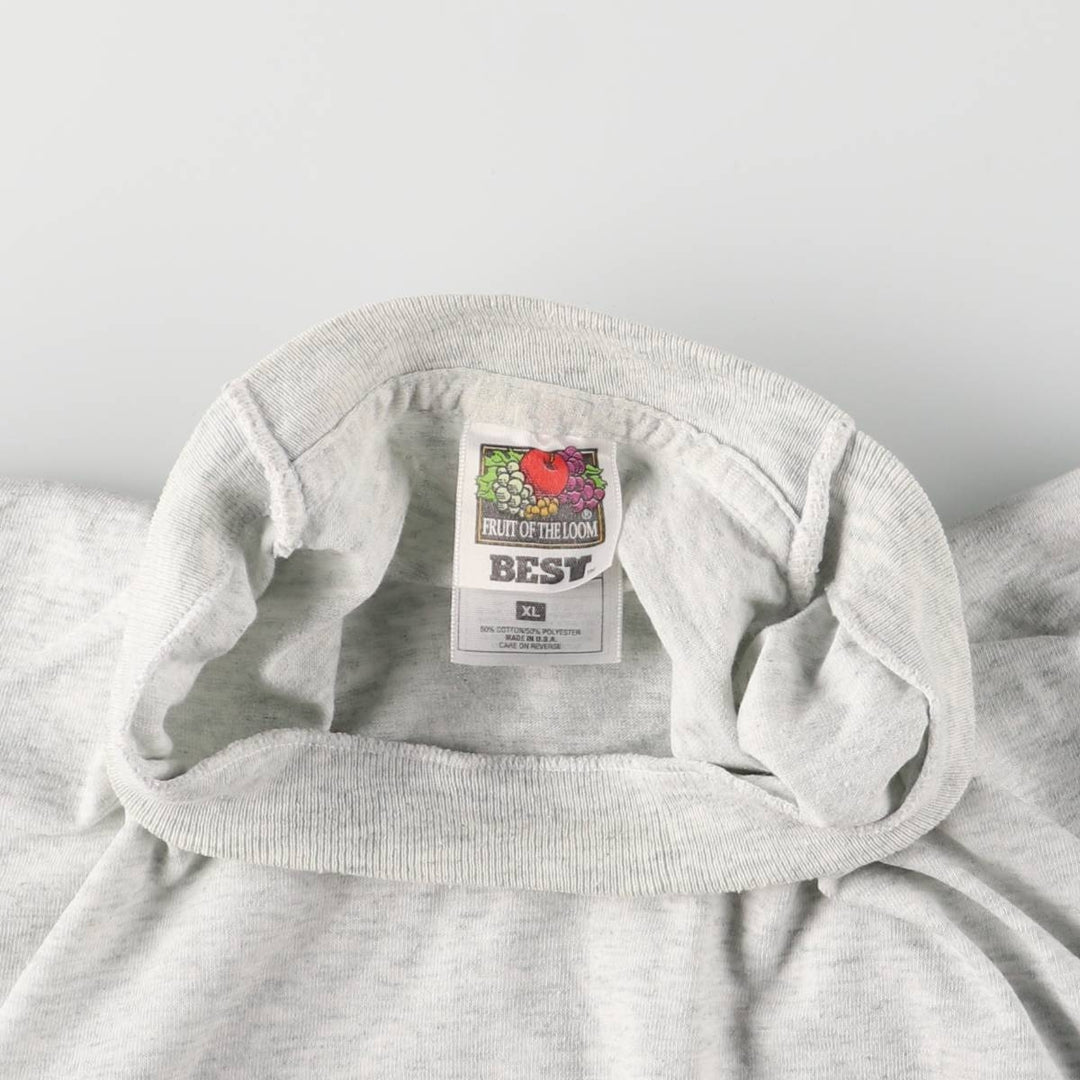 Vintage 90s-00'S Fruit of the Loom Kalik Advertising T-Shirt, Made in USA, Men's XL cotton white type Vintage Second Hand