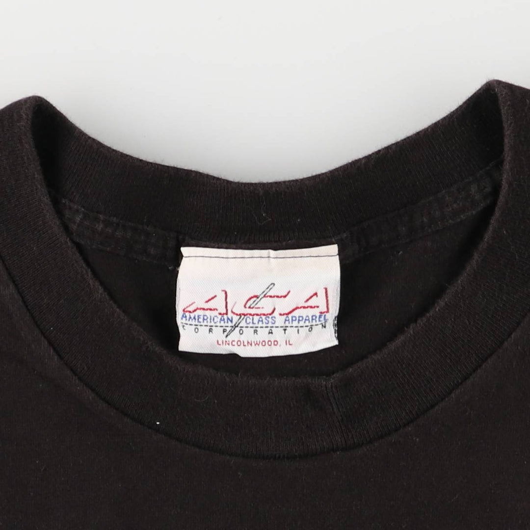 ACA MERCEDES BENZ Mercedes-Benz Advertising T-Shirt, Made in USA, Men's XL cotton black type Vintage Second Hand