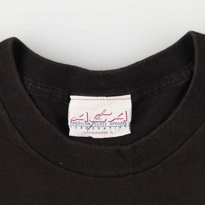 ACA MERCEDES BENZ Mercedes-Benz Advertising T-Shirt, Made in USA, Men's XL cotton black type Vintage Second Hand