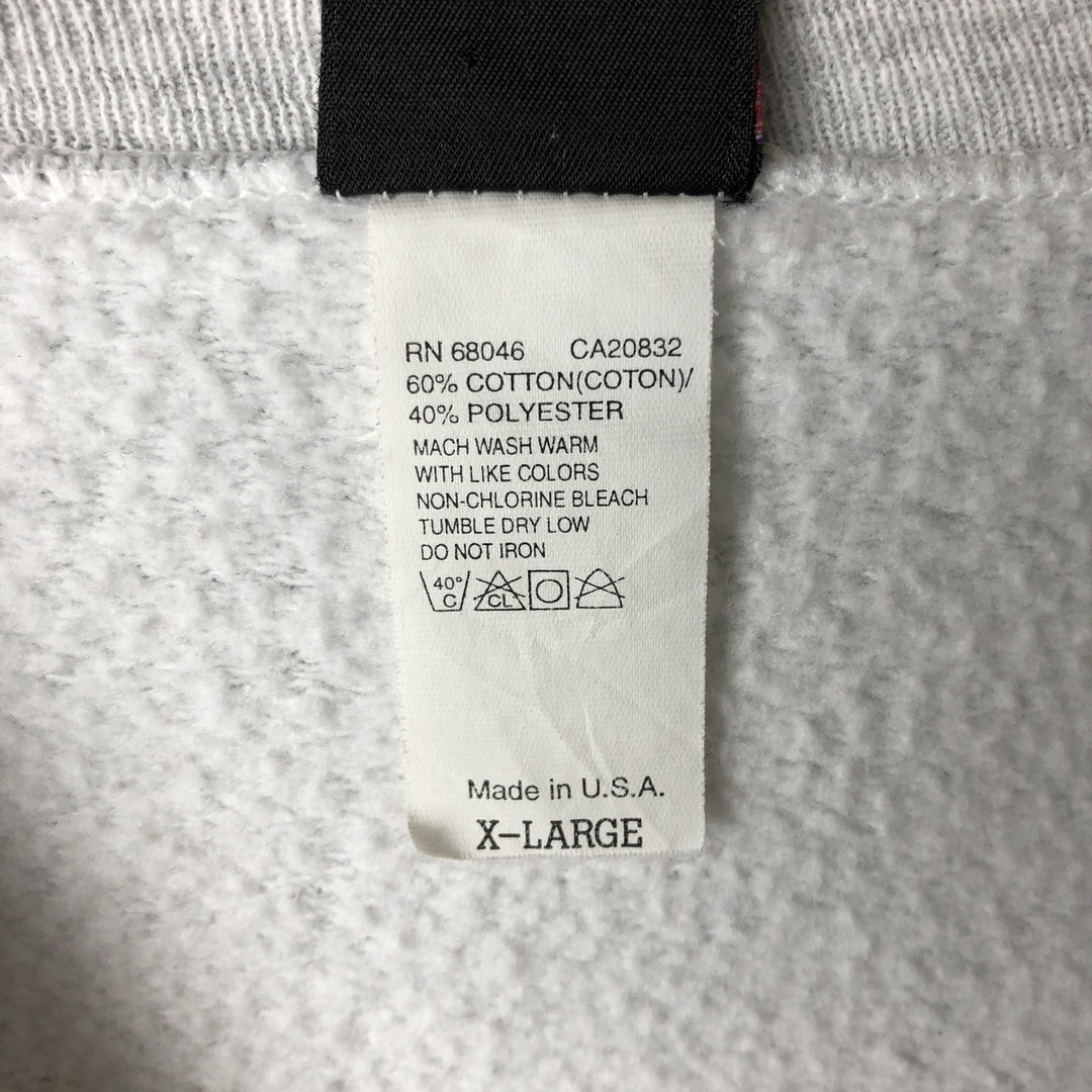 90'S Jerry Leigh Mickey Mouse character sweatshirt, Made in USA, Men's XL, Vintage cotton gray type Vintage Second Hand