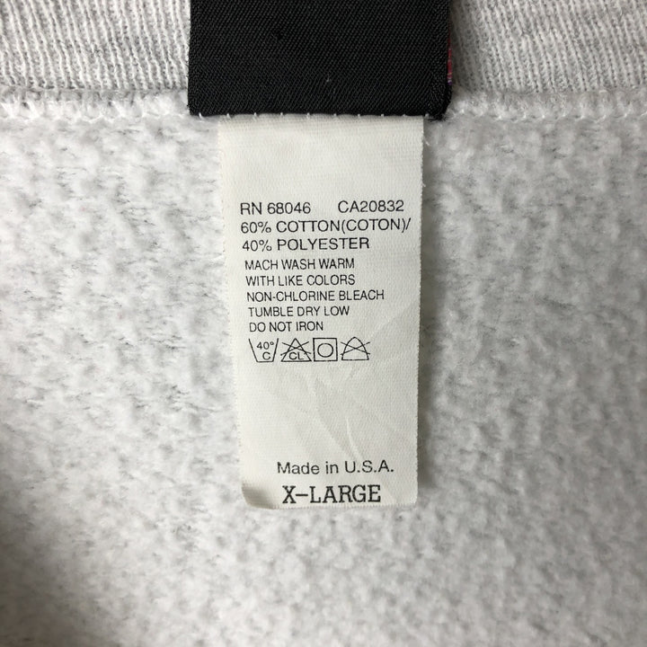 90'S Jerry Leigh Mickey Mouse character sweatshirt, Made in USA, Men's XL, Vintage cotton gray type Vintage Second Hand