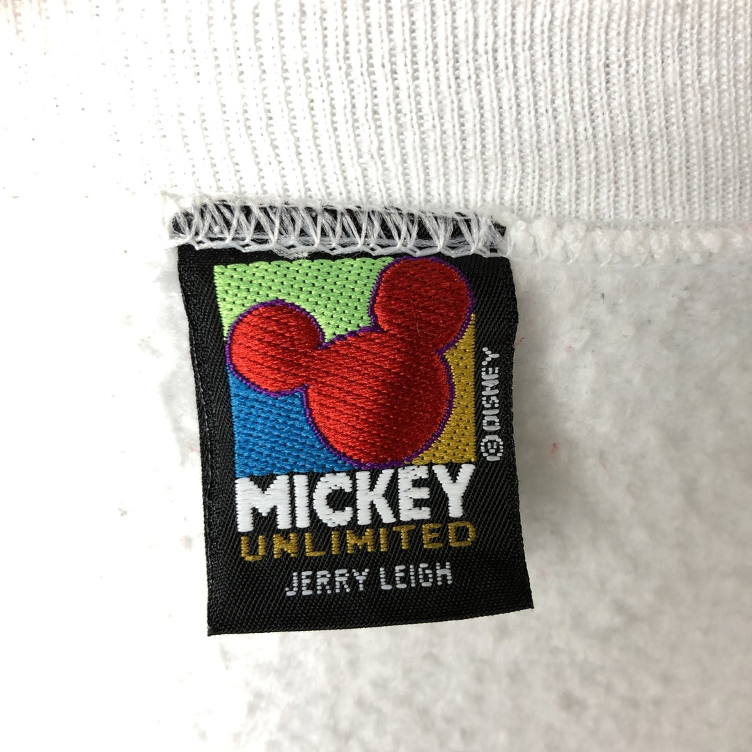 Vintage 90'S Disney Minnie Mouse character sweatshirt, Made in USA, Men's XL cotton white type Vintage Second Hand