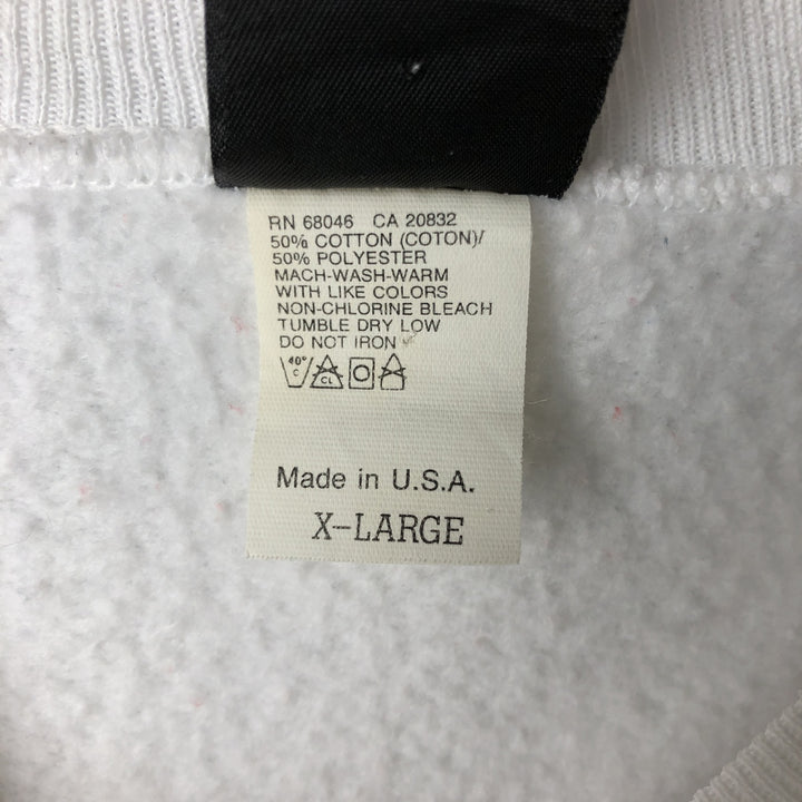 Vintage 90'S Disney Minnie Mouse character sweatshirt, Made in USA, Men's XL cotton white type Vintage Second Hand