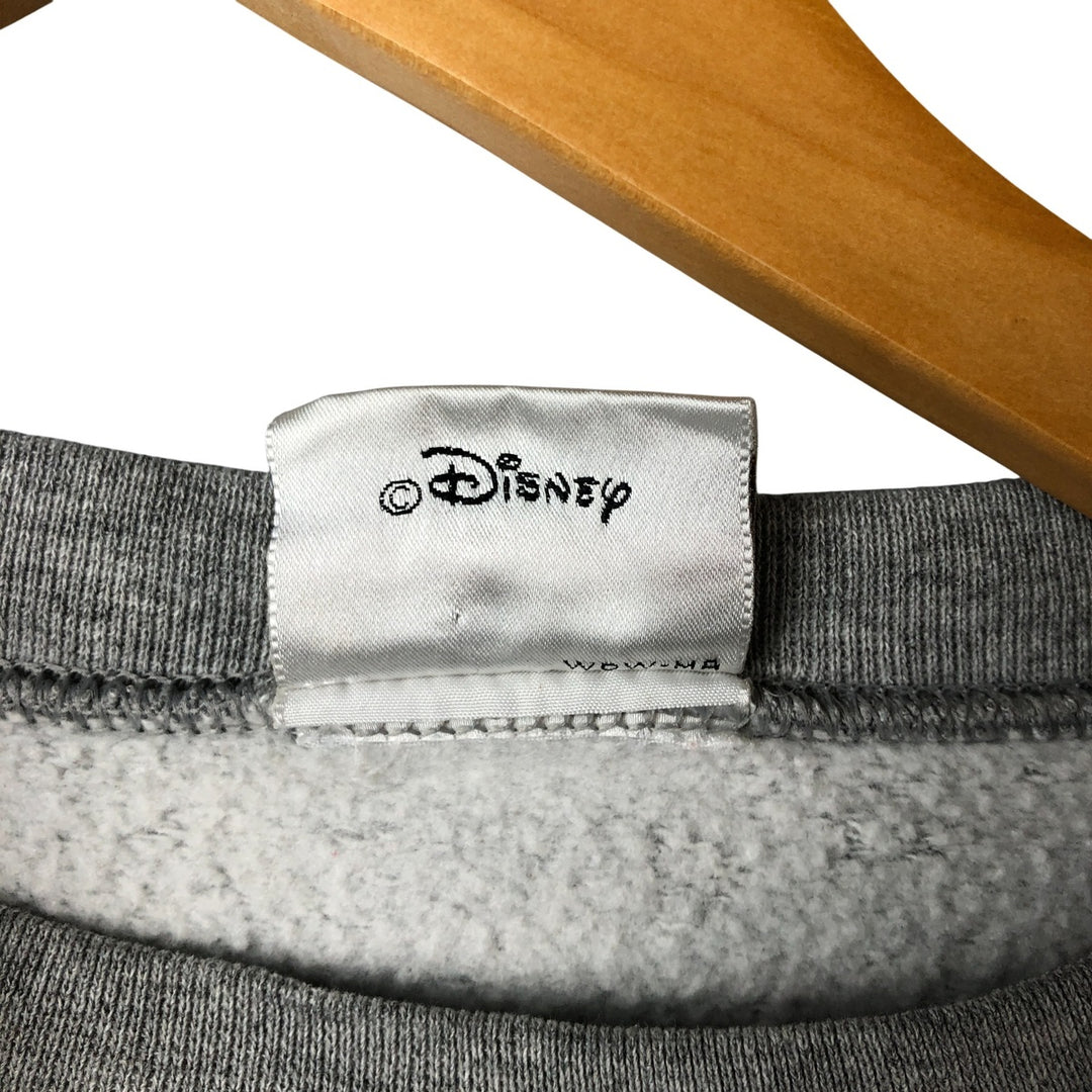 Vintage Disney GOOFY character sweatshirt, men's size XL unclear gray type Vintage Second Hand