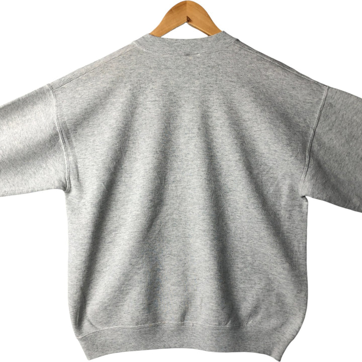 90'S Fruit of the Loom Sweatshirt, Men's Size L, Vintage cotton gray type Vintage Second Hand