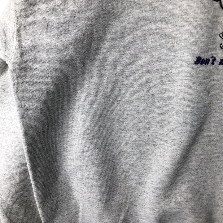 90'S Fruit of the Loom Sweatshirt, Men's Size L, Vintage cotton gray type Vintage Second Hand