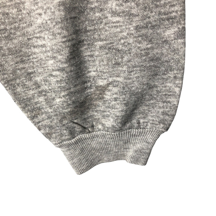 Vintage 80'S Hanes Blue Tag Printed Sweatshirt, Made in USA, Men's XL cotton gray type Vintage Second Hand