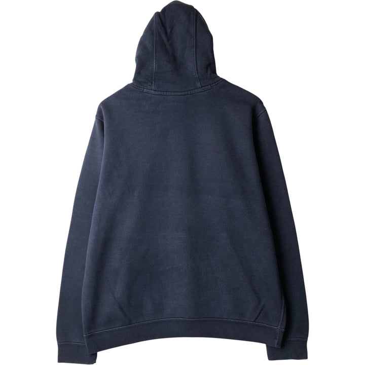 Nike Sweat Pullover Hoodie, Men's Size L cotton navy blue type Vintage Second Hand