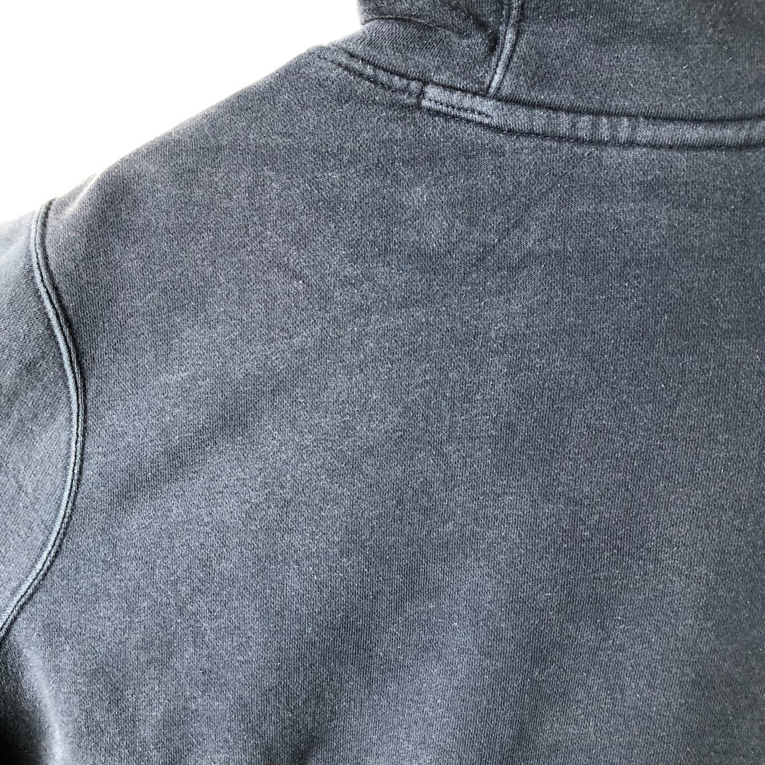 Nike Sweat Pullover Hoodie, Men's Size L cotton navy blue type Vintage Second Hand