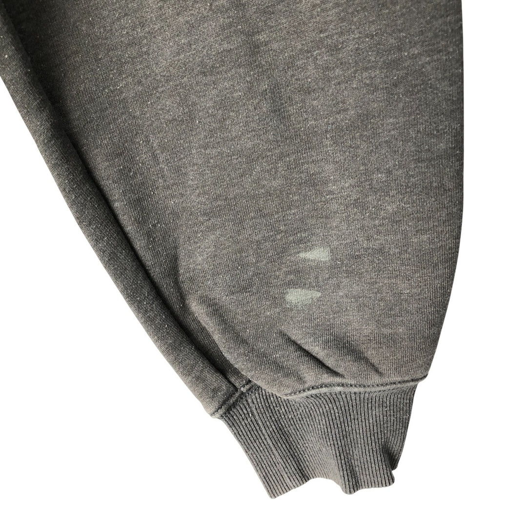 Carhartt Original Fit Half-Zip Pullover Hoodie, Men's Size L cotton Charcoal Vintage Second Hand