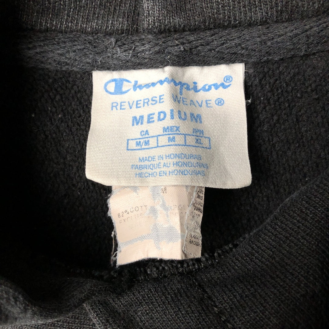 Champion REVERSE WEAVE Reverse Weave Sweat Pullover Hoodie Men's M cotton black type Vintage Second Hand