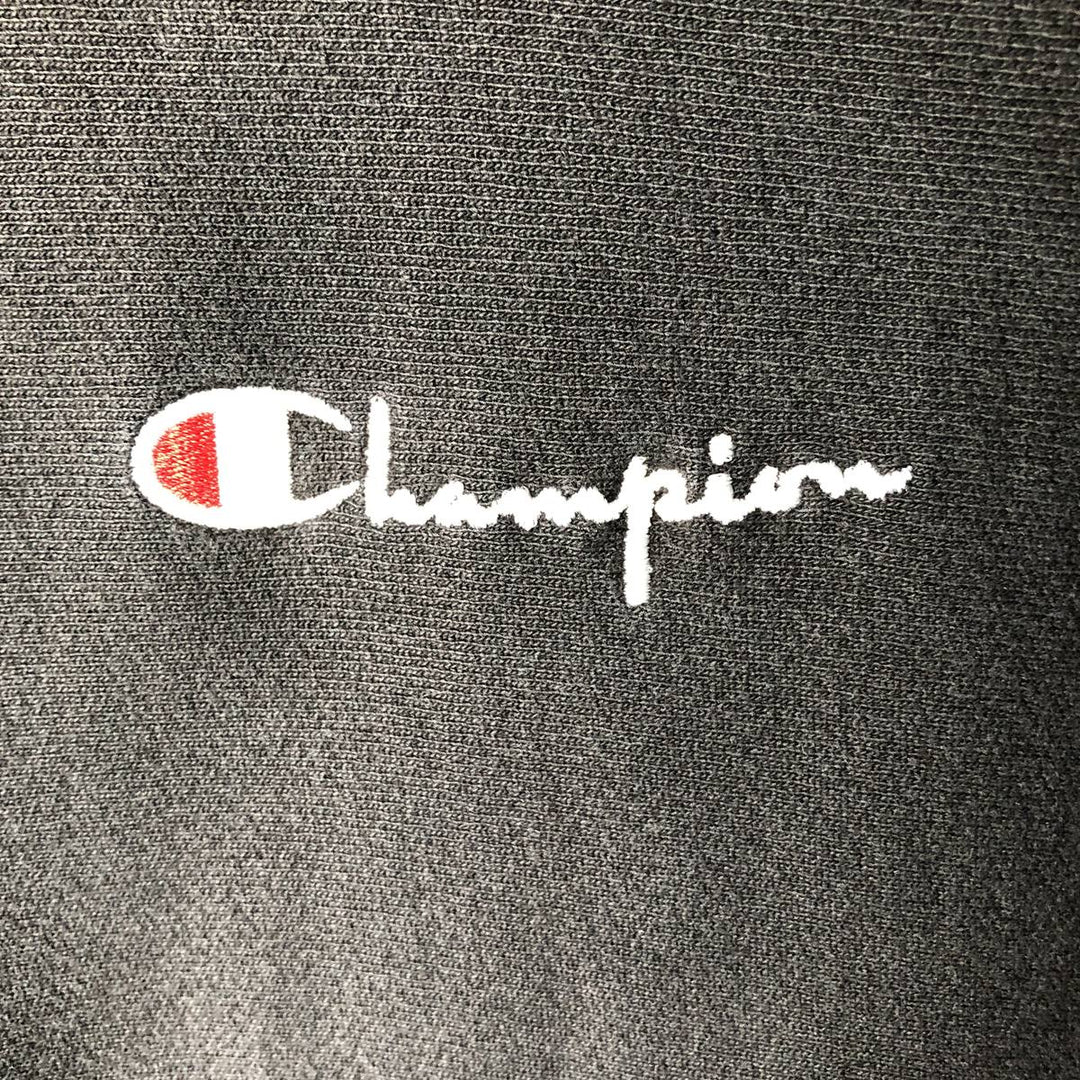 Champion REVERSE WEAVE Reverse Weave Sweat Pullover Hoodie Men's M cotton black type Vintage Second Hand
