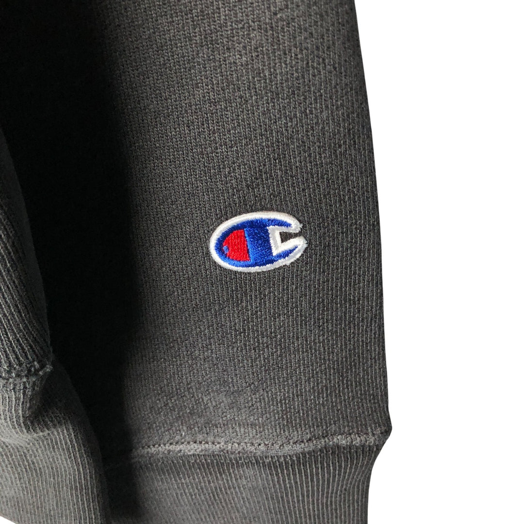Champion REVERSE WEAVE Reverse Weave Sweat Pullover Hoodie Men's M cotton black type Vintage Second Hand