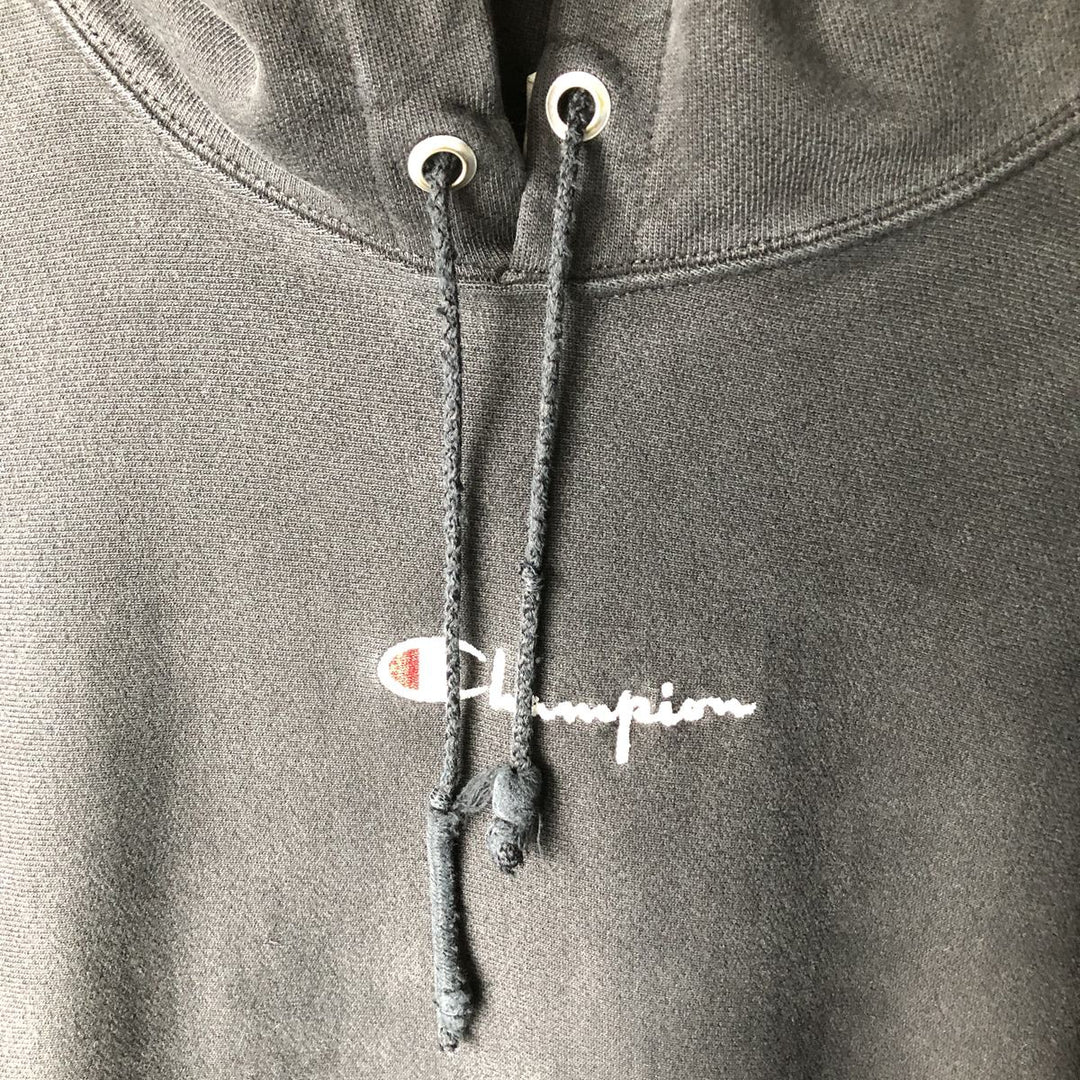 Champion REVERSE WEAVE Reverse Weave Sweat Pullover Hoodie Men's M cotton black type Vintage Second Hand