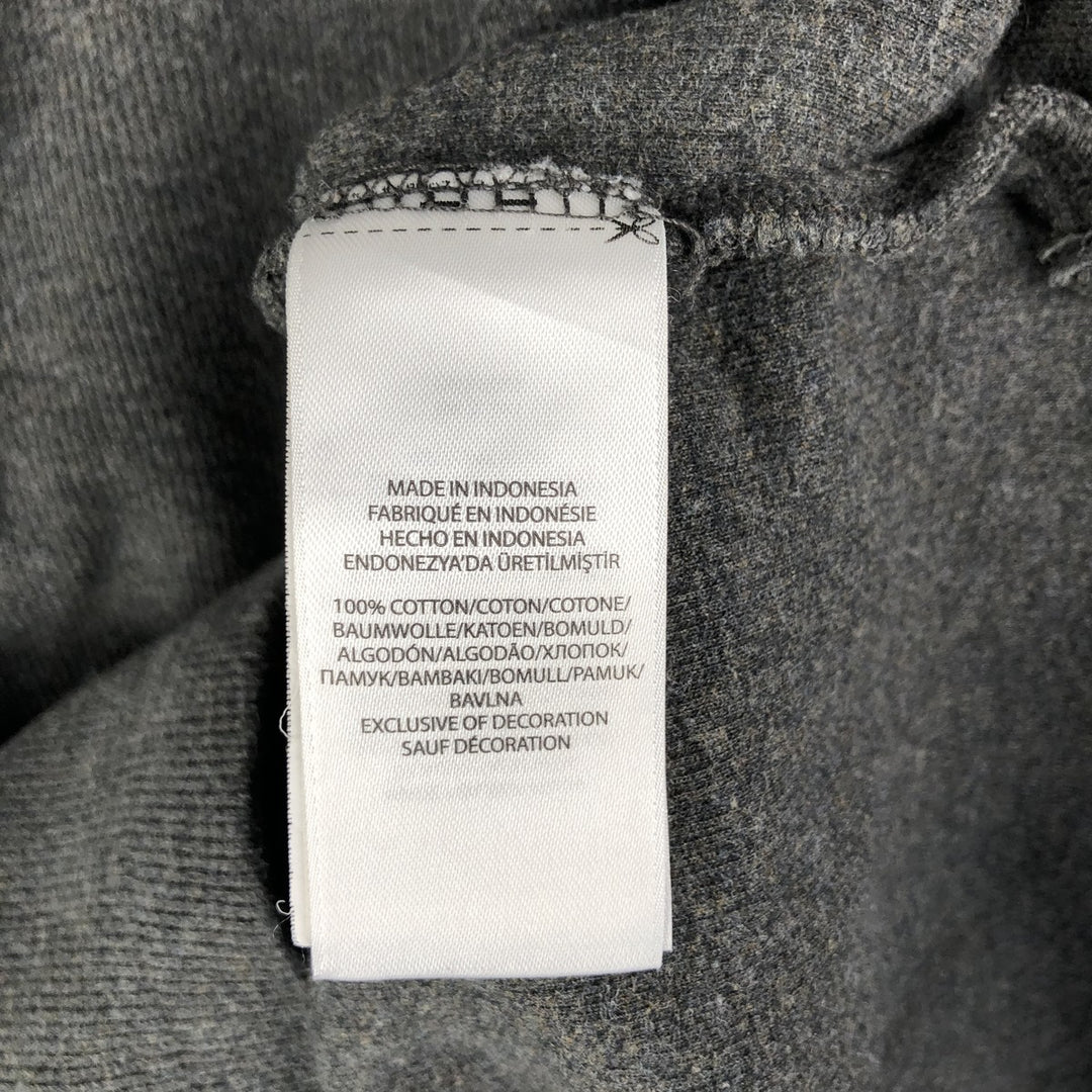 Ralph Lauren POLO RALPH LAUREN Half-zip sweatshirt, men's M size cotton Charcoal Vintage Second Hand