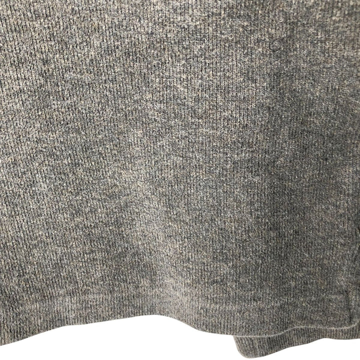 Ralph Lauren POLO RALPH LAUREN Half-zip sweatshirt, men's M size cotton Charcoal Vintage Second Hand