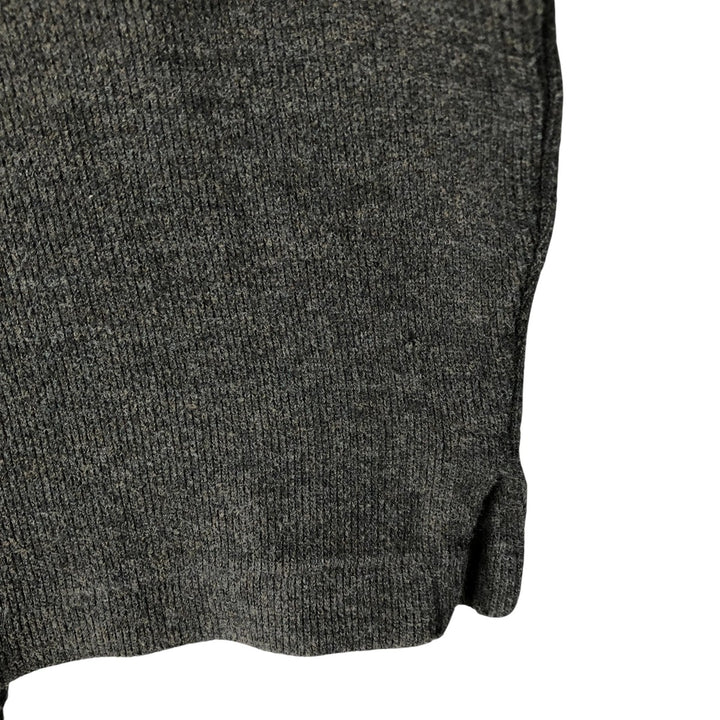 Ralph Lauren POLO RALPH LAUREN Half-zip sweatshirt, men's M size cotton Charcoal Vintage Second Hand