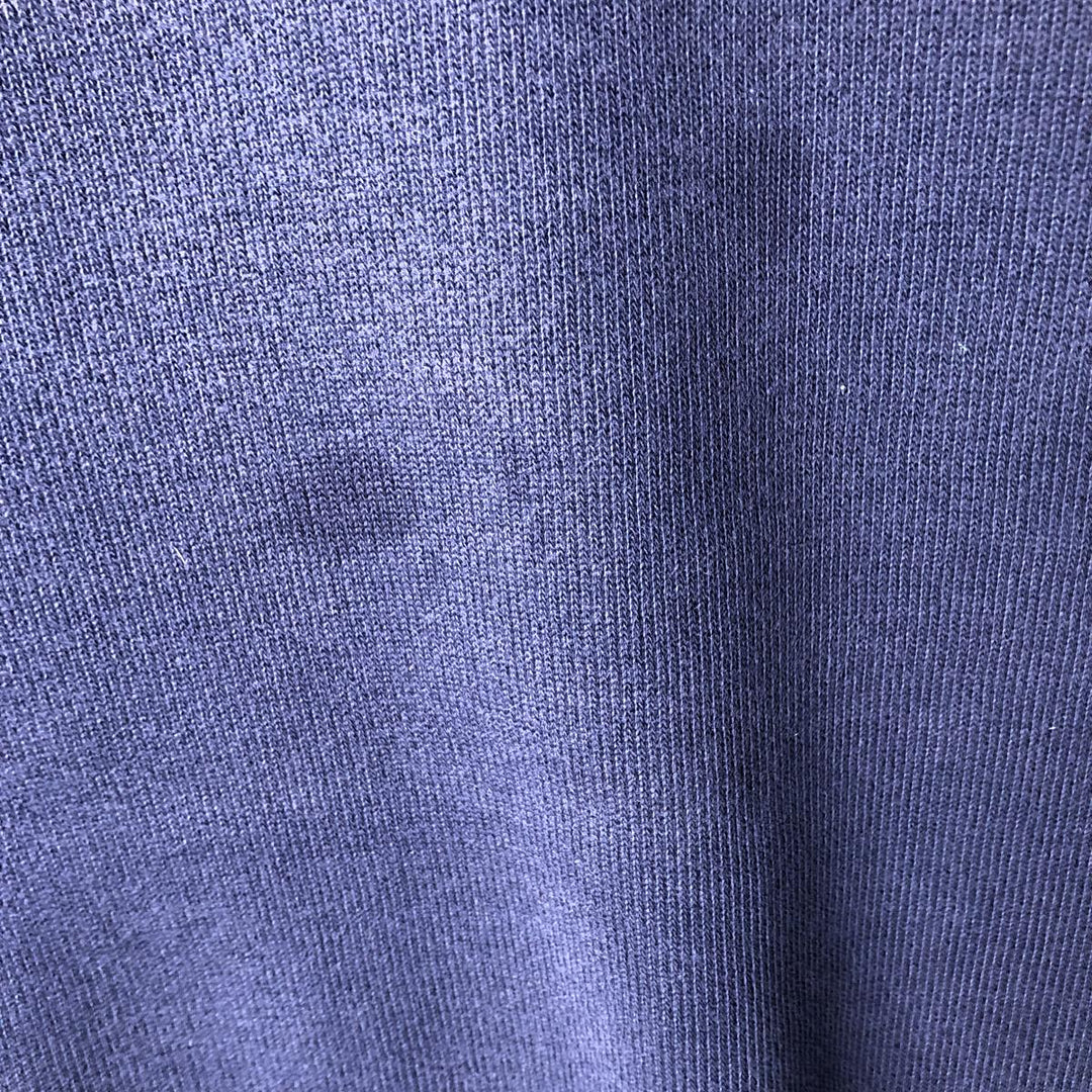Ralph Lauren POLO by Ralph Lauren Half-Zip Sweatshirt, Men's XXL cotton navy blue type Vintage Second Hand