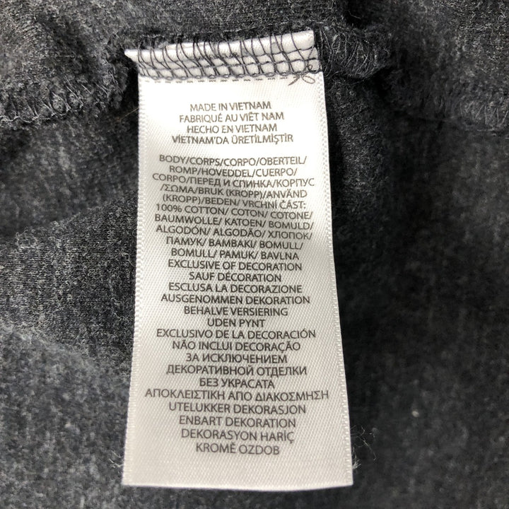 Ralph Lauren POLO RALPH LAUREN ESTATE RIB half-zip sweatshirt, sweatshirt, men's size L cotton Charcoal Vintage Second Hand