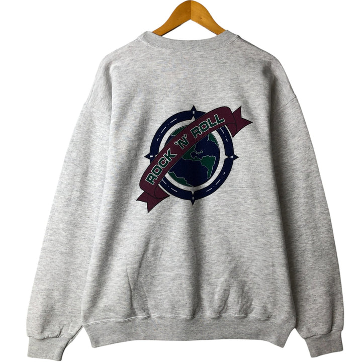 90'S Hard Rock Cafe Advertising Sweatshirt, Men's, Size L, Vintage cotton gray type Vintage Second Hand