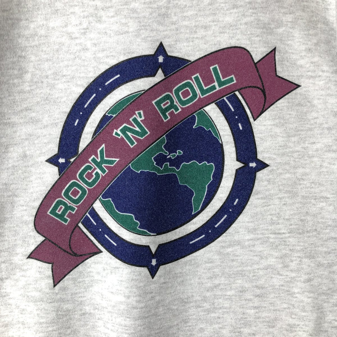 90'S Hard Rock Cafe Advertising Sweatshirt, Men's, Size L, Vintage cotton gray type Vintage Second Hand