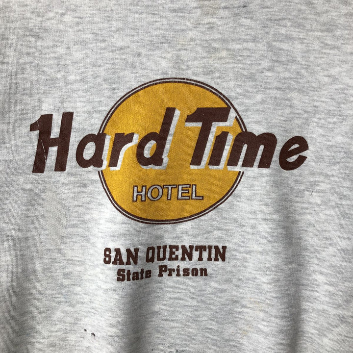 Vintage 90'S Tee Jays Parody Print Sweatshirt, Men's, Size XXL polyester gray type Vintage Second Hand