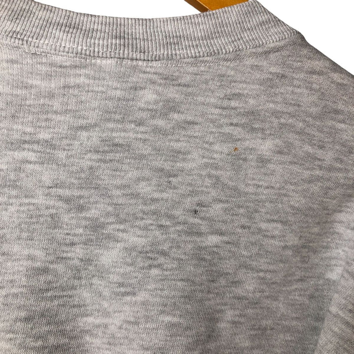 Vintage 90'S Tee Jays Parody Print Sweatshirt, Men's, Size XXL polyester gray type Vintage Second Hand