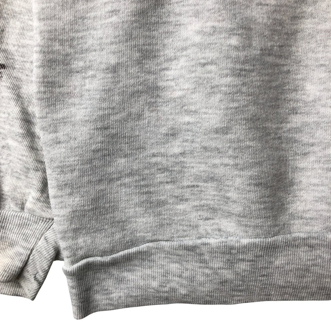 Vintage 90'S Tee Jays Parody Print Sweatshirt, Men's, Size XXL polyester gray type Vintage Second Hand