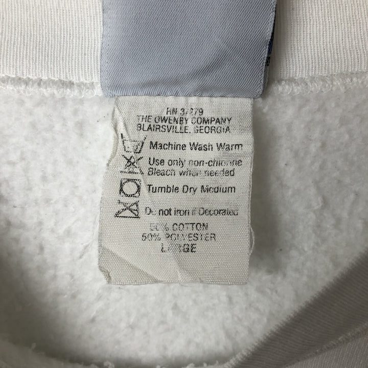 90'S Planet Hollywood Advertising Sweatshirt, Made in USA, Men's L, Vintage cotton white type Vintage Second Hand