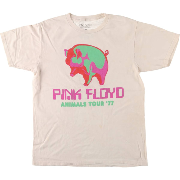 PINK FLOYD Pink Floyd Band T-shirt Band T Men's S size cotton ivory Vintage Second Hand
