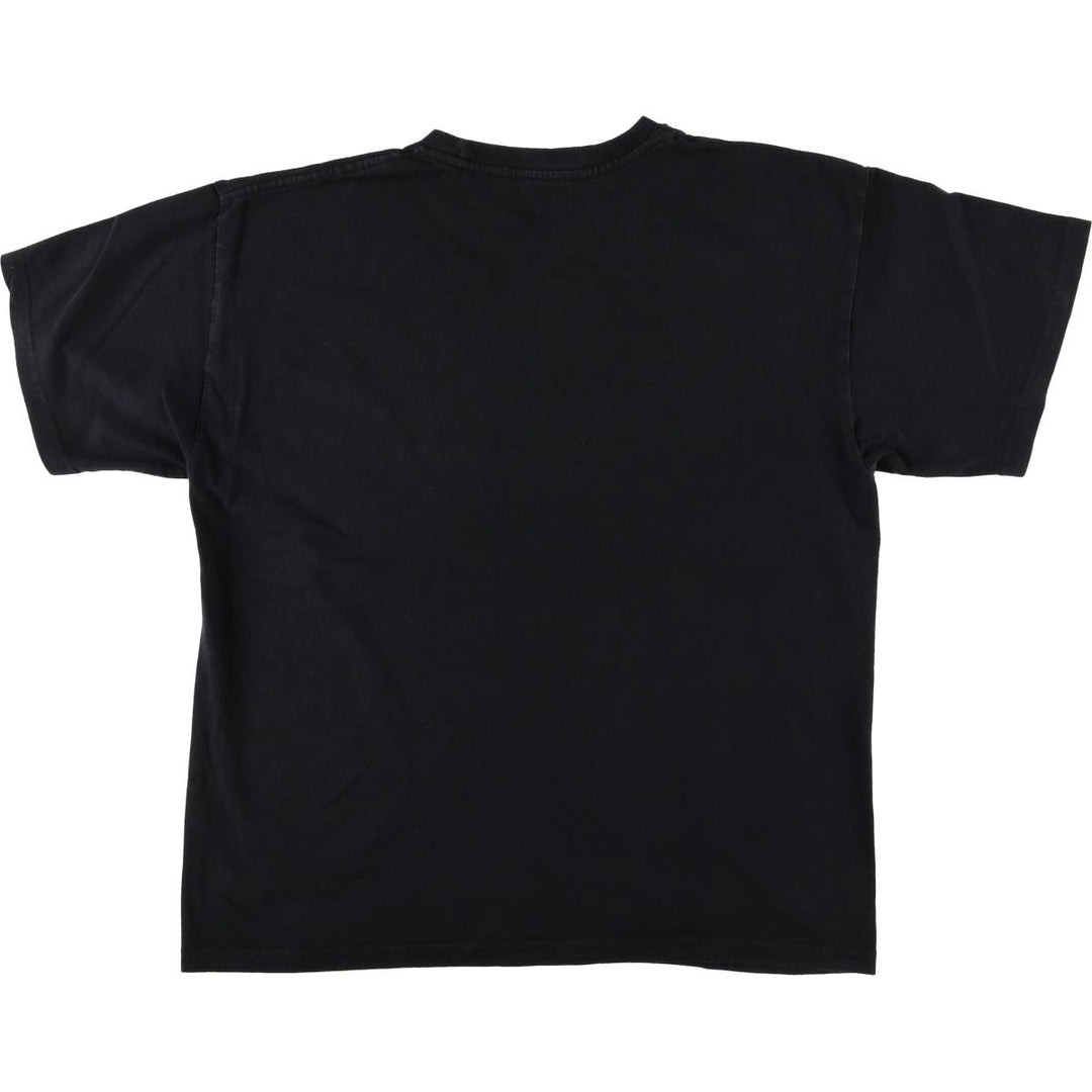 METALLICA Metallica Band T-shirt Band T Men's L size cotton black type Vintage Second Hand