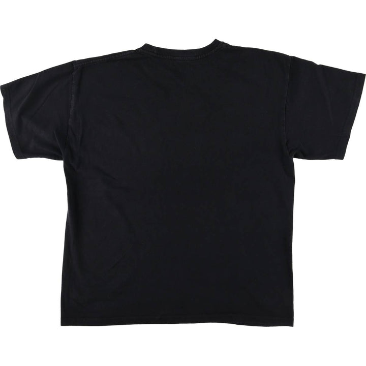 METALLICA Metallica Band T-shirt Band T Men's L size cotton black type Vintage Second Hand