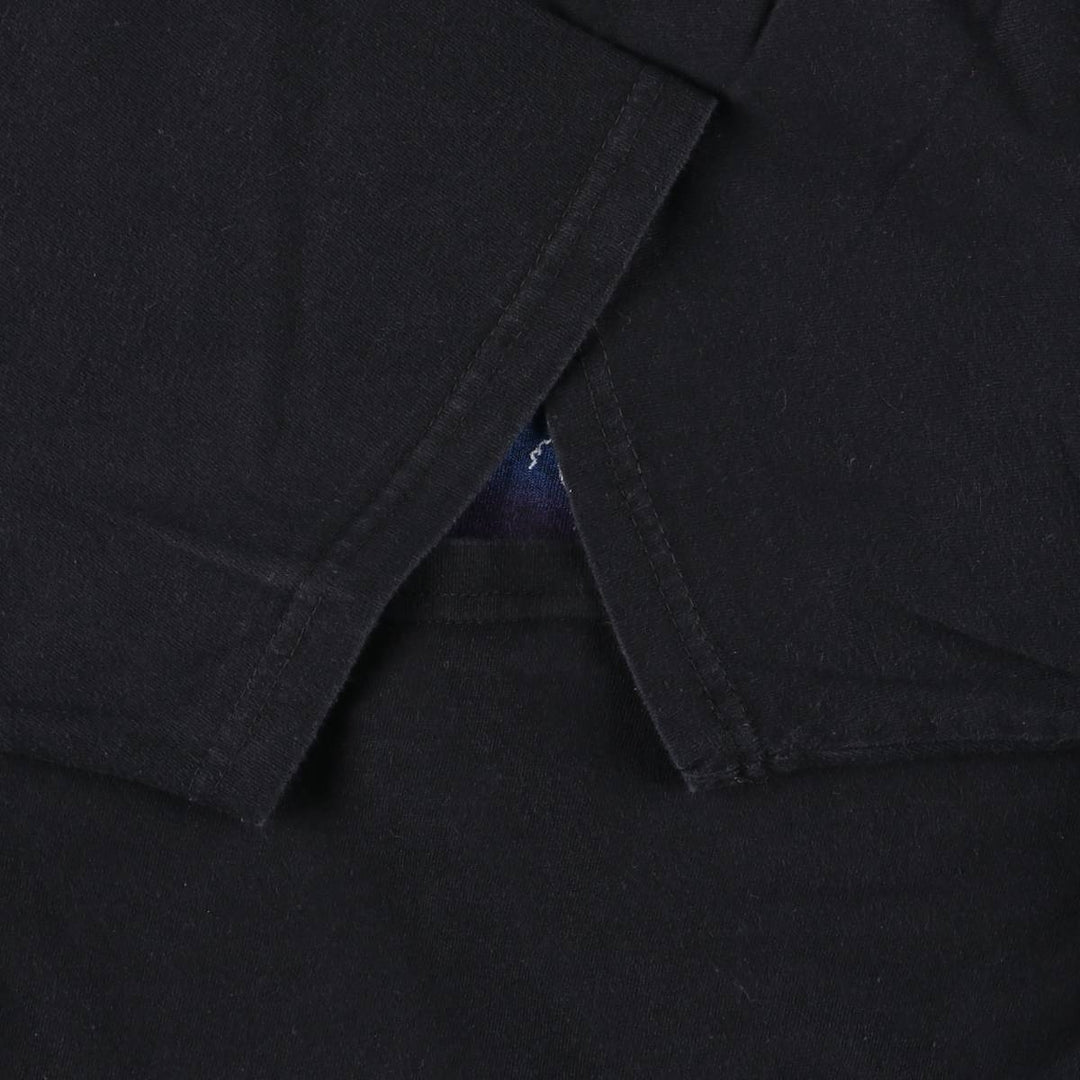 METALLICA Metallica Band T-shirt Band T Men's L size cotton black type Vintage Second Hand