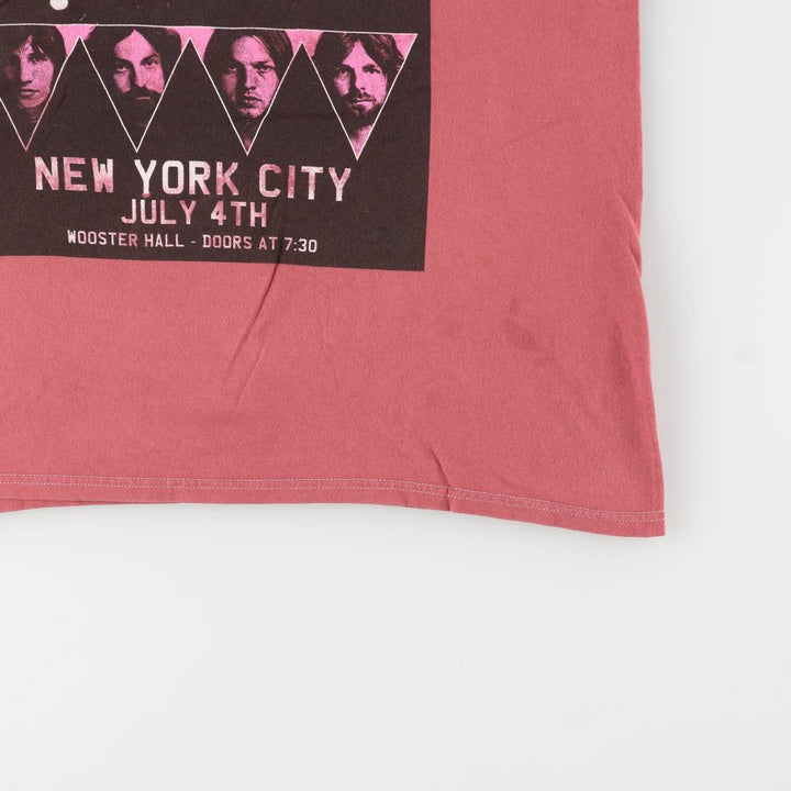 PINK FLOYD Pink Floyd Band T-shirt Band T Men's M size unclear red type Vintage Second Hand