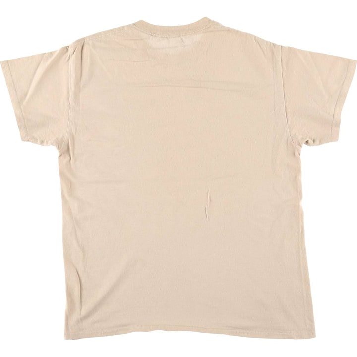 NIRVANA Nirvana Band T-shirt, Band T, Men's M size cotton Beige type Vintage Second Hand