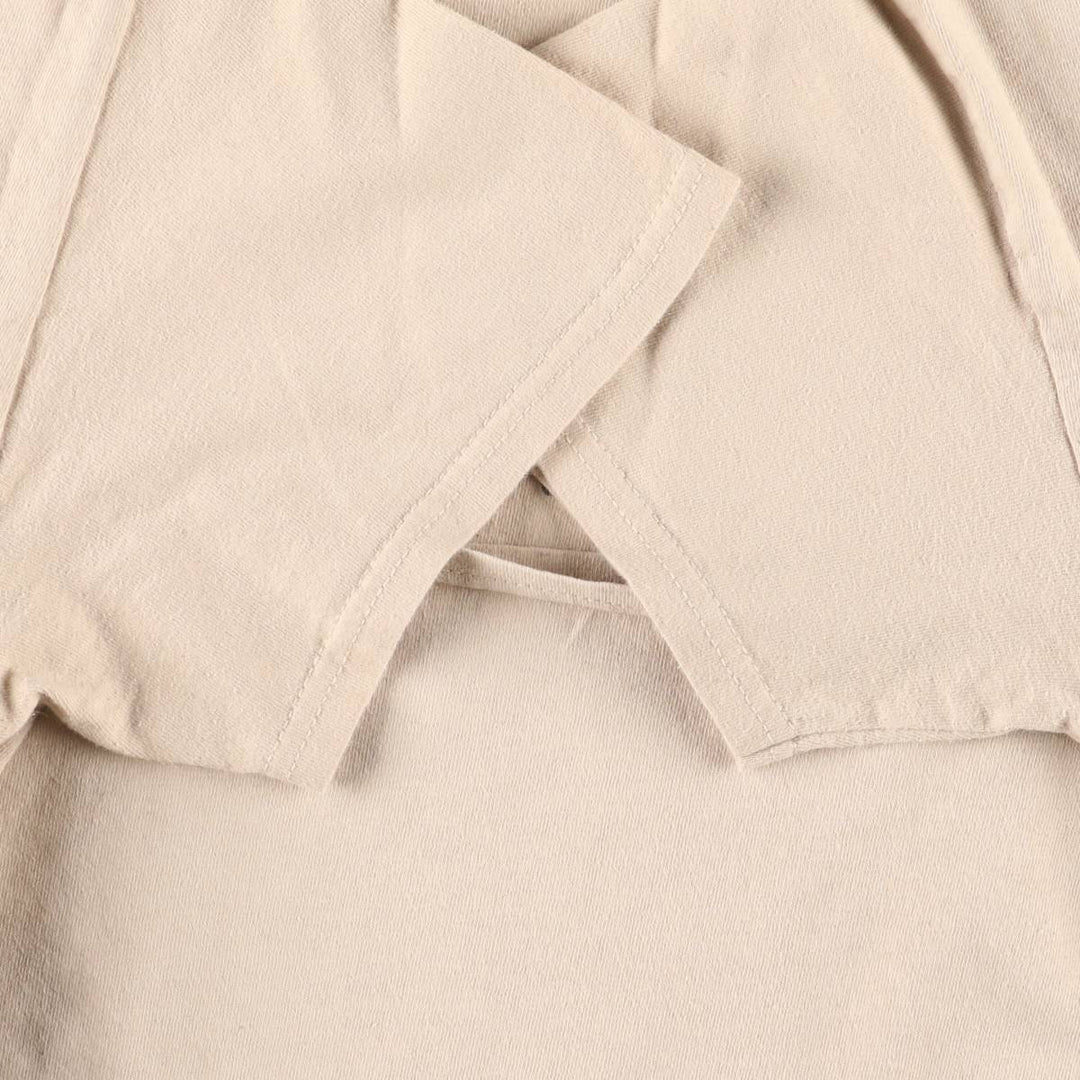 NIRVANA Nirvana Band T-shirt, Band T, Men's M size cotton Beige type Vintage Second Hand