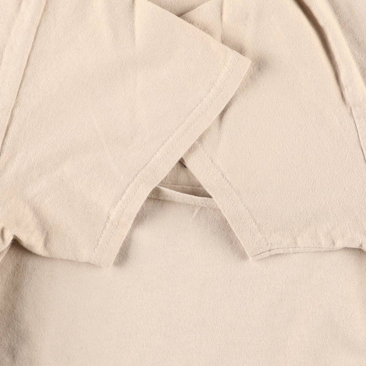 NIRVANA Nirvana Band T-shirt, Band T, Men's M size cotton Beige type Vintage Second Hand