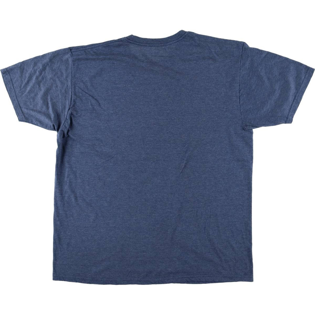 NIRVANA Nirvana Band T-shirt, Band T, Men's L size cotton blue type Vintage Second Hand