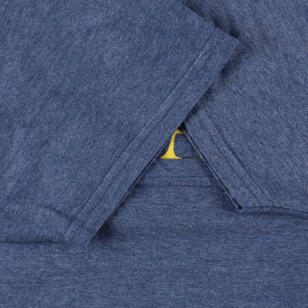 NIRVANA Nirvana Band T-shirt, Band T, Men's L size cotton blue type Vintage Second Hand