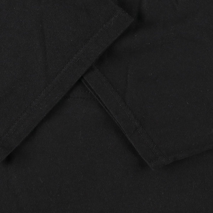 THE BEATLES Band T-shirt, Band T, Men's XL size cotton black type Vintage Second Hand