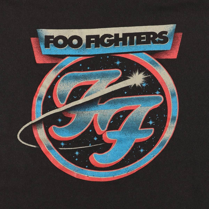 Foo Fighters Band T-Shirt, Men's Size L cotton black type Vintage Second Hand