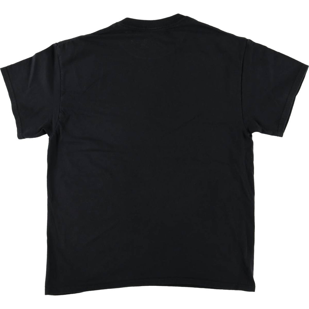 NIRVANA Nirvana Band T-shirt, Band T, Men's L size cotton black type Vintage Second Hand