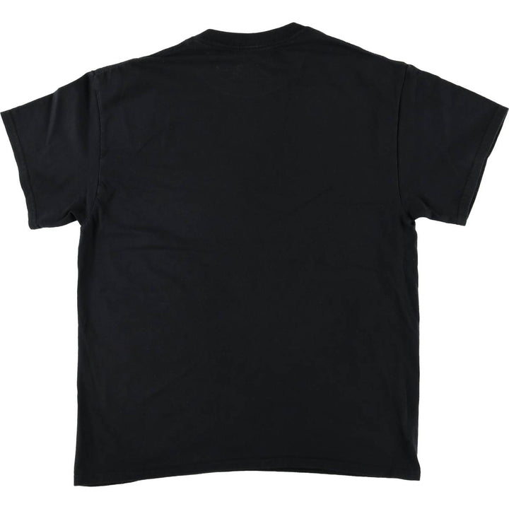 NIRVANA Nirvana Band T-shirt, Band T, Men's L size cotton black type Vintage Second Hand