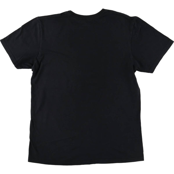 2pac rap t-shirt, men's size M cotton black type Vintage Second Hand