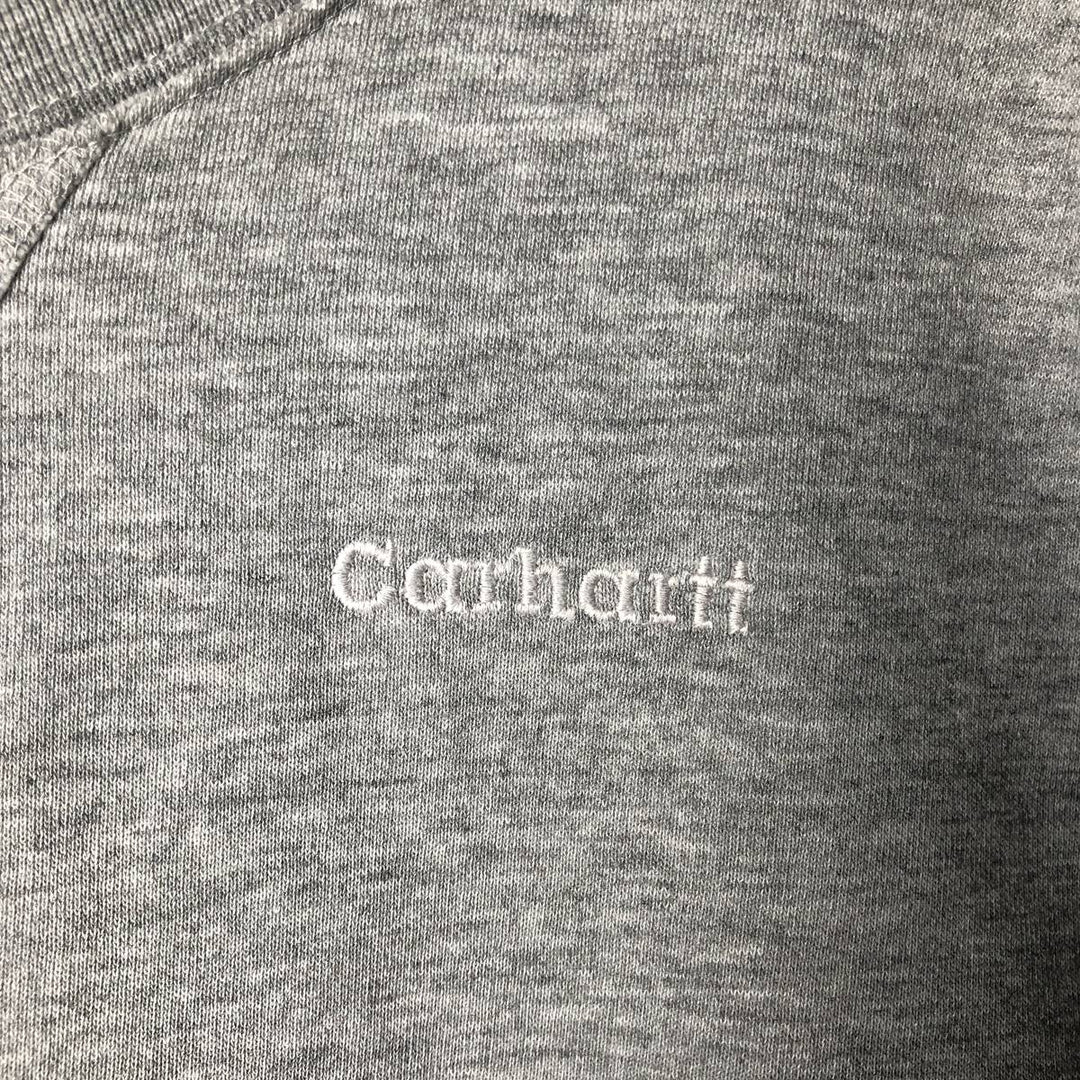 Carhartt One Point Logo Sweatshirt, Men's XXL unclear gray type Vintage Second Hand