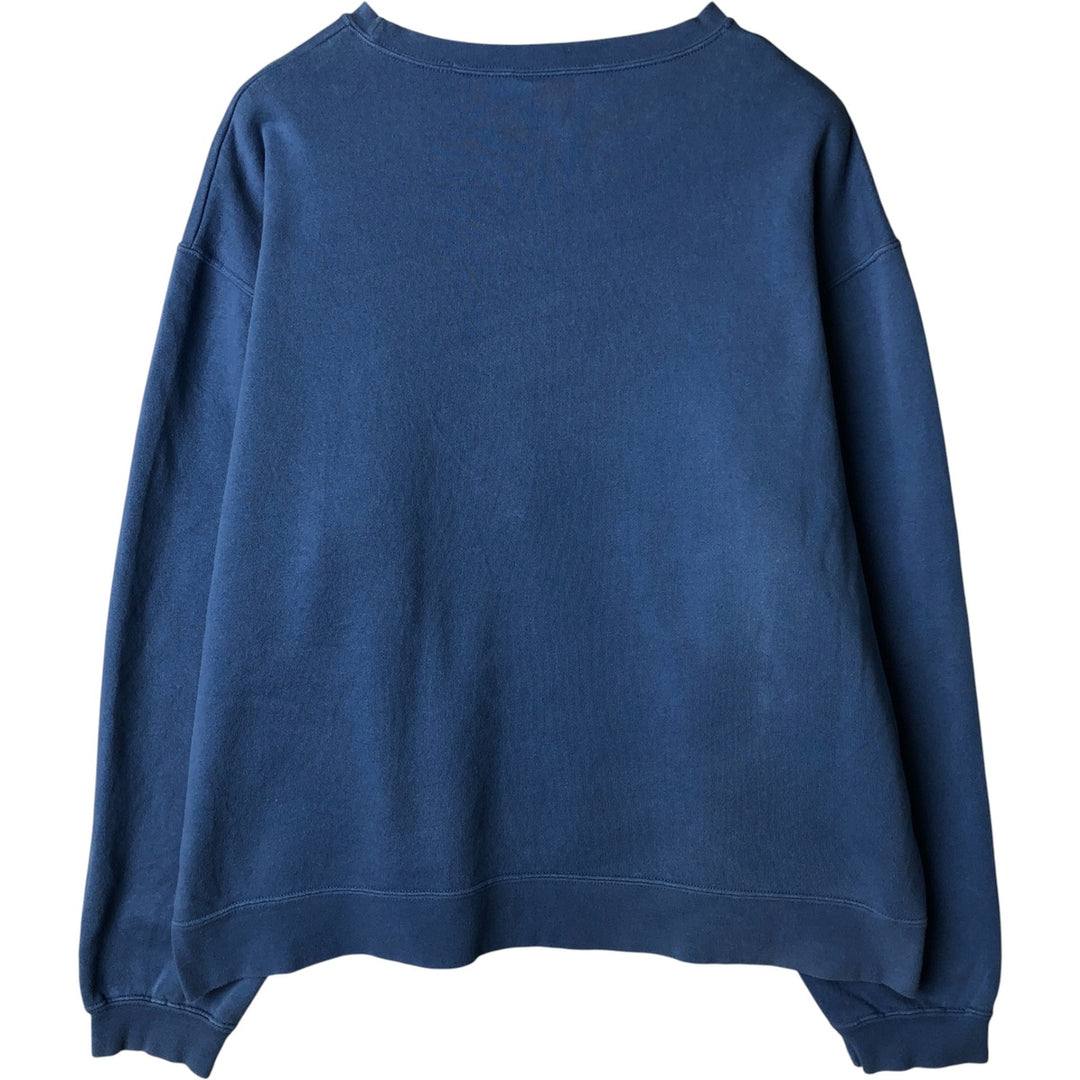 Vintage 90'S Tommy Hilfiger logo sweatshirt, made in Canada, men's size XL cotton blue type Vintage Second Hand