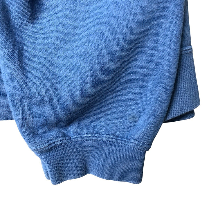 Vintage 90'S Tommy Hilfiger logo sweatshirt, made in Canada, men's size XL cotton blue type Vintage Second Hand